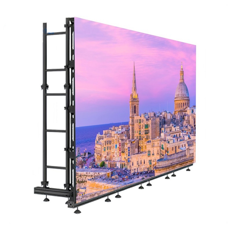 Outdoor Street Waterproof Advertising Billboard Fixed P4 LED Display