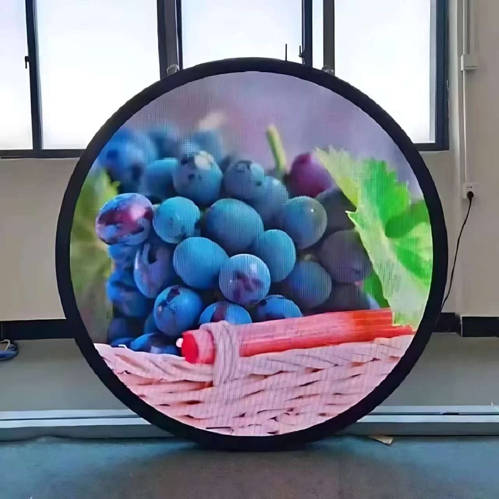 Waterproof Circular LED Display Screen | LEDKING