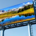 full-color square LED display