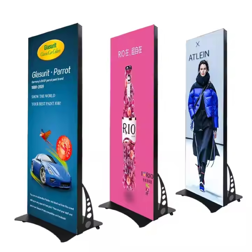 P2.5 LED Commercial Display 4G WIFI Wireless LED Poster Display