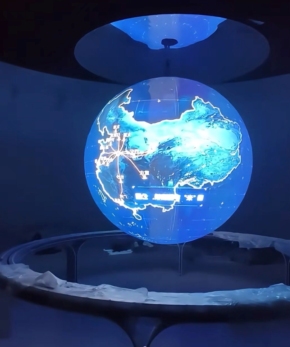 360 degree LED ball display
