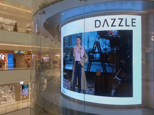 indoor flexible LED film screen